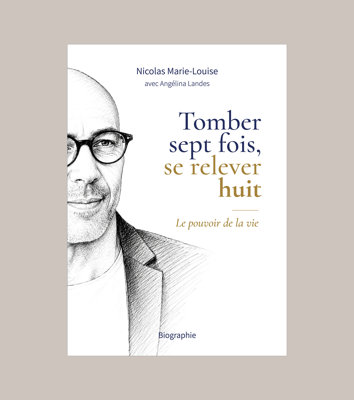 Couverture du livre Tomber sept fois, se relever huit